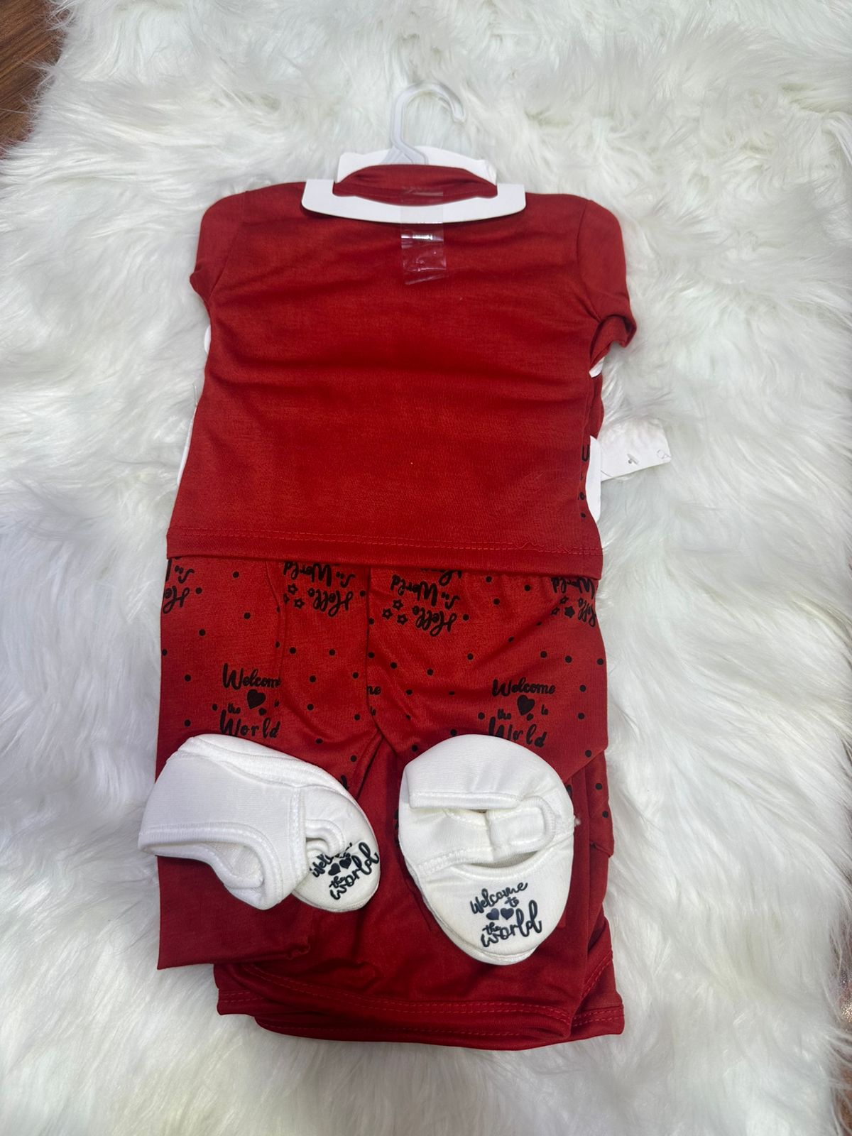 10 Pcs Newborn Starter Set –  Welcome to the World Design