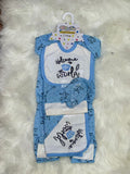 7 Pcs Newborn Starter Set – Welcome to the Design | 3 Colors Available