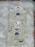 11 Pcs Newborn Starter Set – Premium Sage Grey Collection