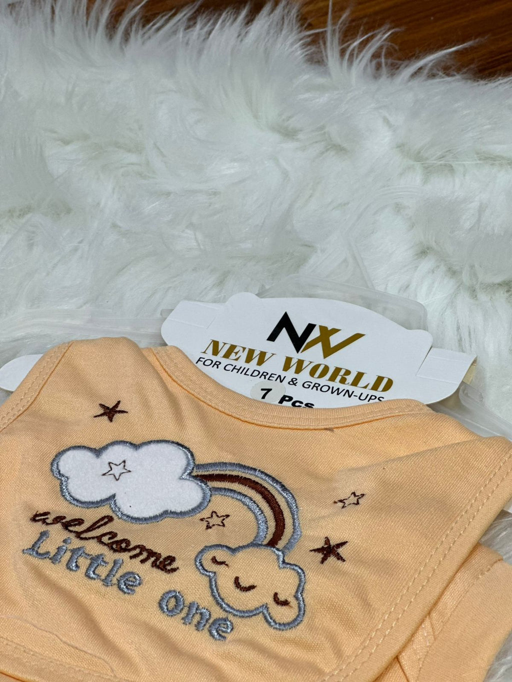 11 Pcs Newborn Baby Starter Set – Warm Beige | Welcome Designs & Complete Baby Essentials