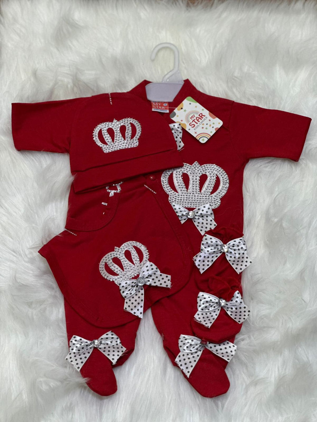 Premium Turkish Baby Romper – Soft, Comfortable & Stylish - 0-3 Months