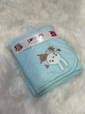 Baby Bath Towel – Full Size, Soft & Highly Absorbent - LIGHT BLUE