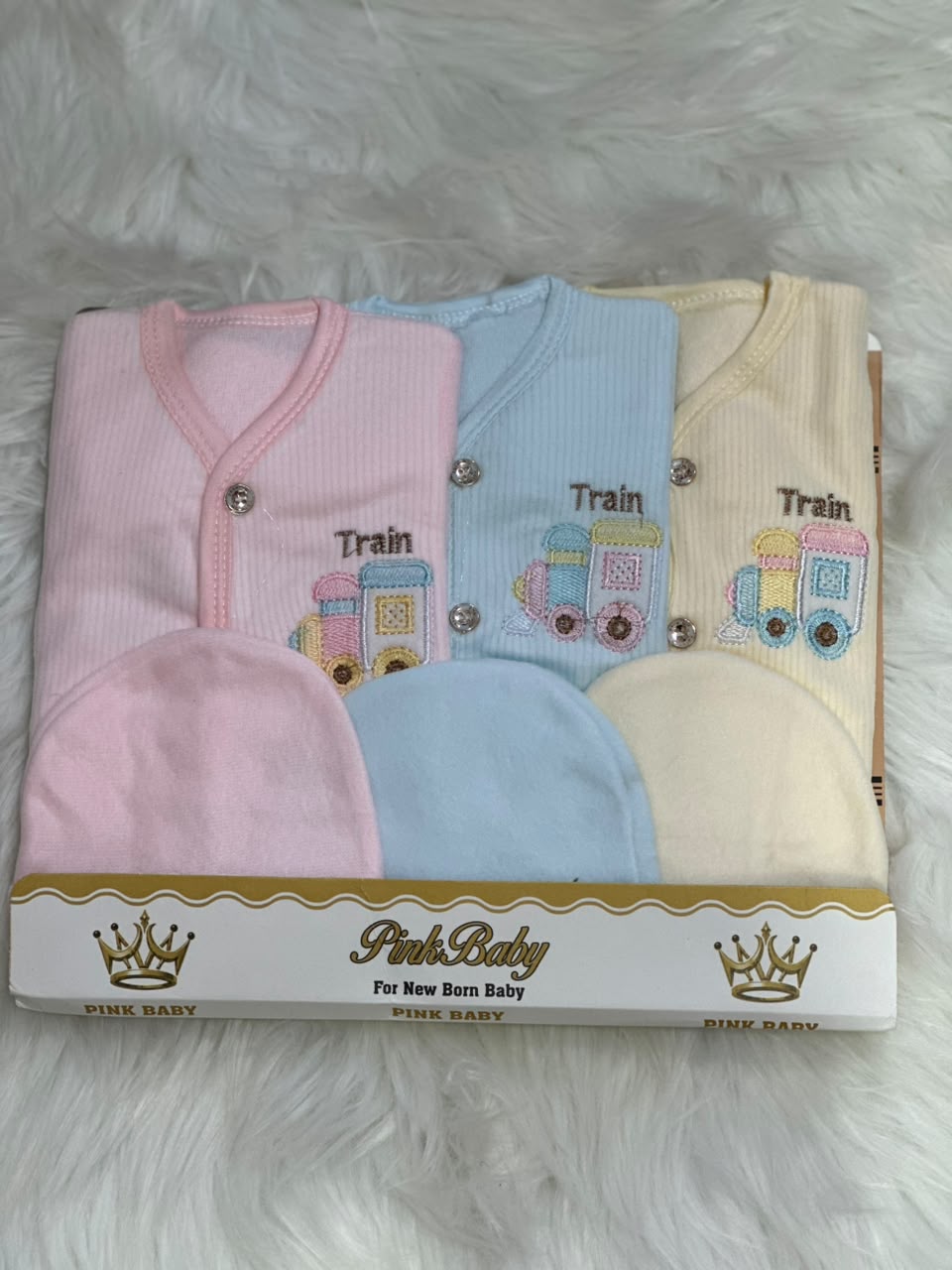 Pack of 3 Newborn Suit - Winter Fabric - 0-3 Months - Unisex