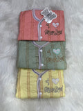 Pack Of 3 Newborn Suits - Winter Fabric - 0-3 Months - Unisex