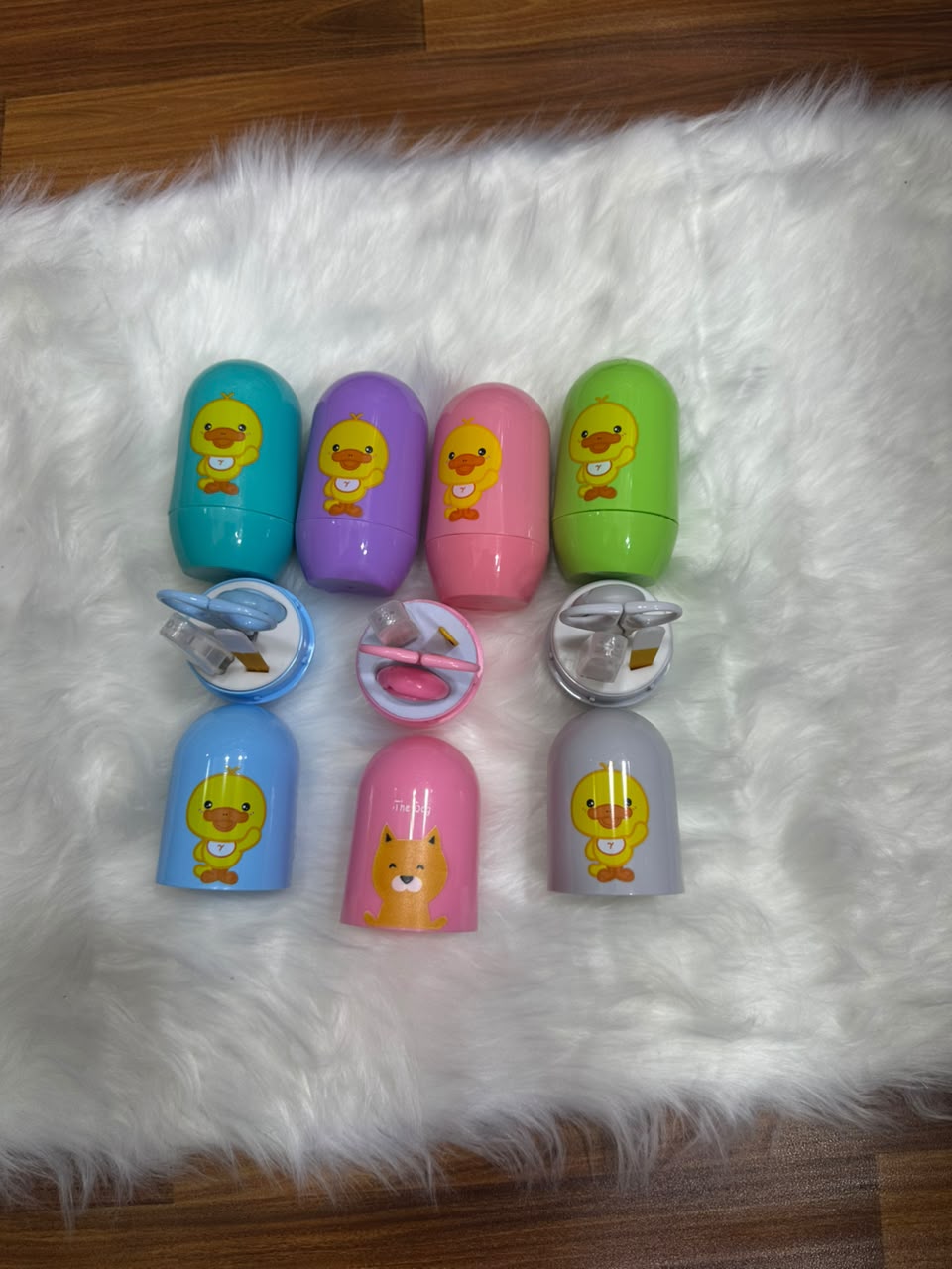 Baby Nail Set - 4 Pcs Grooming Set - In 6 Colors