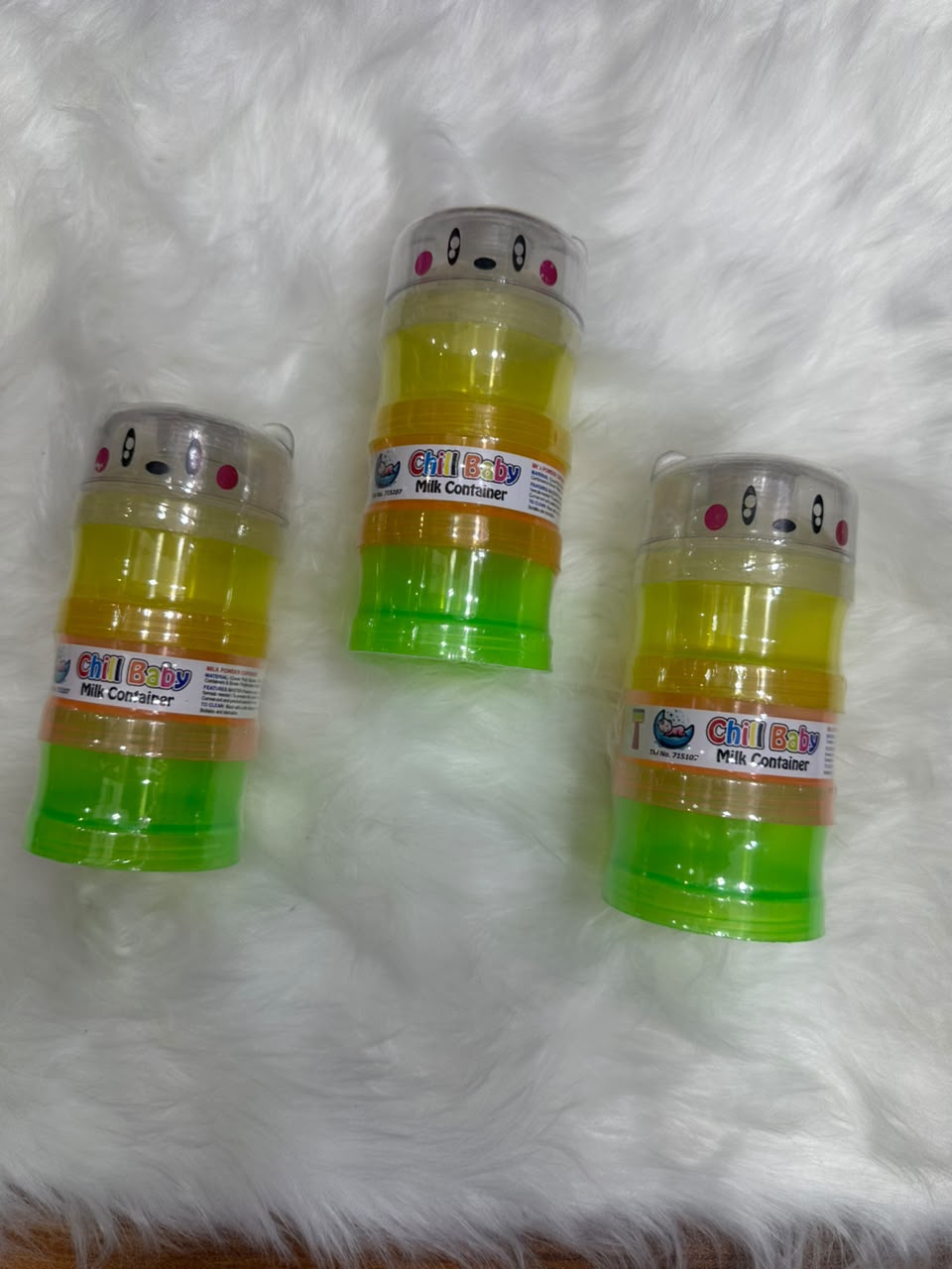 Milk Container - 4 Portions - Plastic