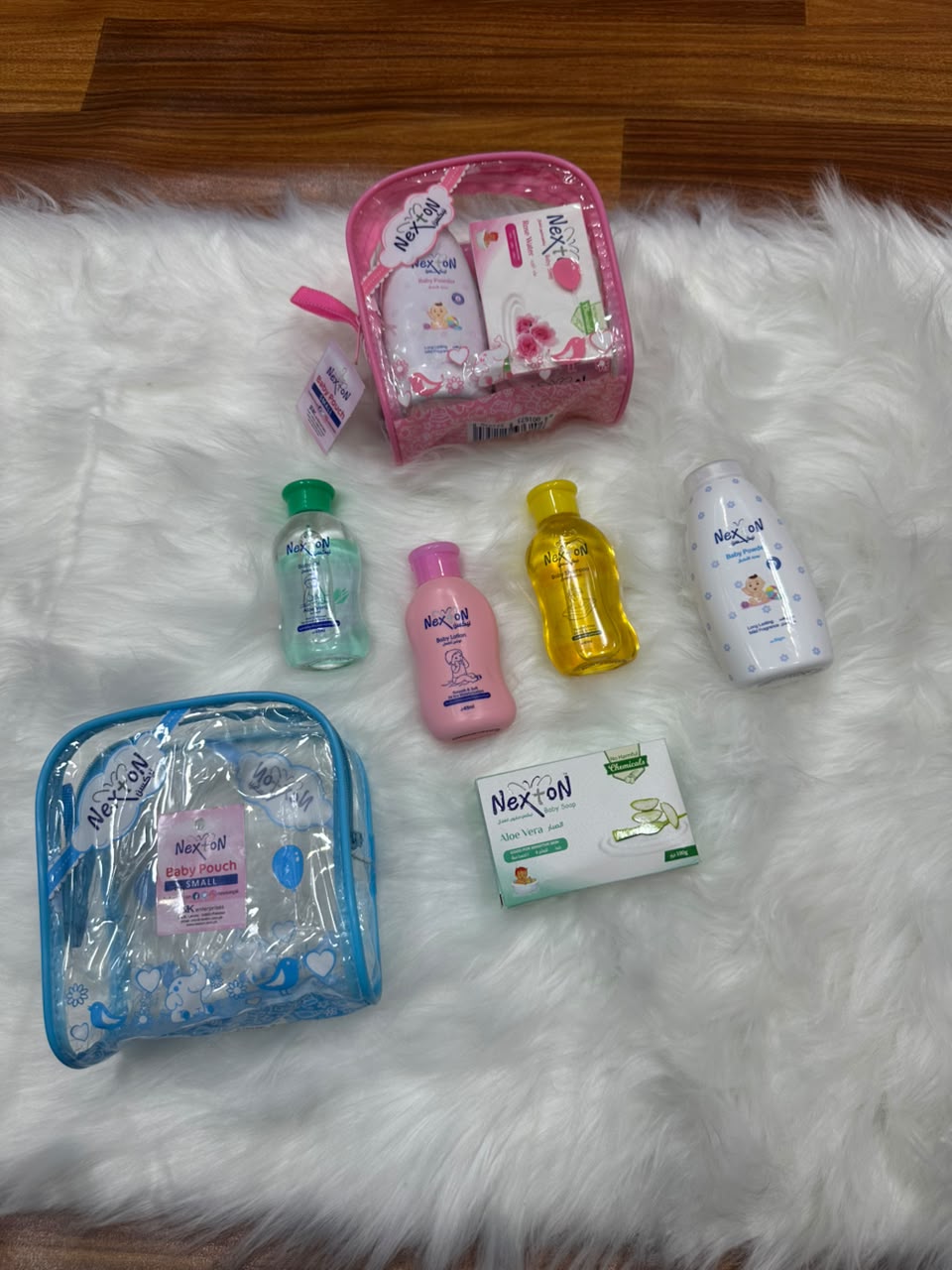Original Nexton Pouch - For Newborn Sensitive Skin - 5Pcs Set