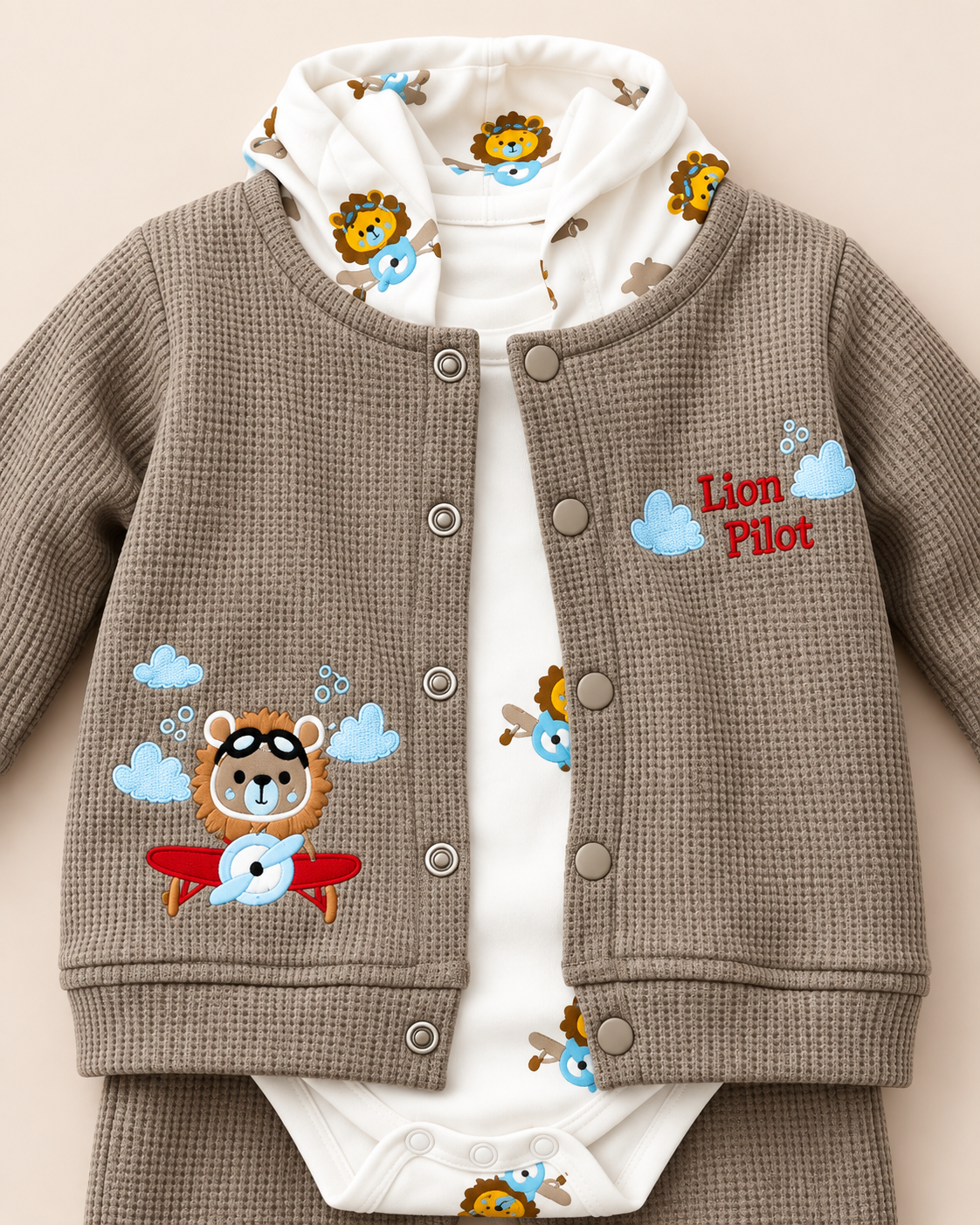 Premium Fancy Suiting Set for Newborn & Baby Boys – 0 to 12 Months