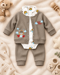 Premium Fancy Suiting Set for Newborn & Baby Boys – 0 to 12 Months