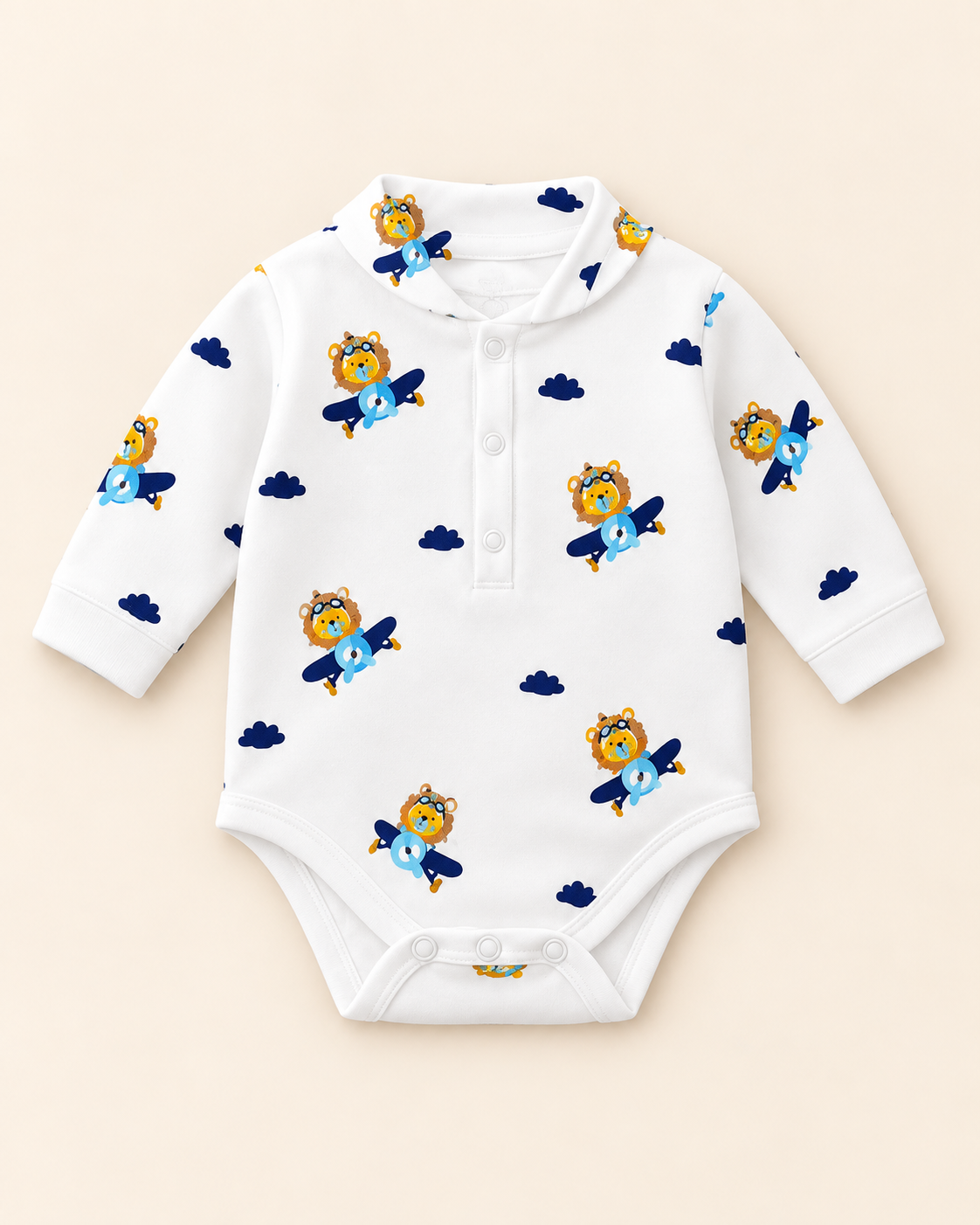 3Pcs Premium Fancy Suiting Set for Newborn & Baby Boys – 0 to 12 Months