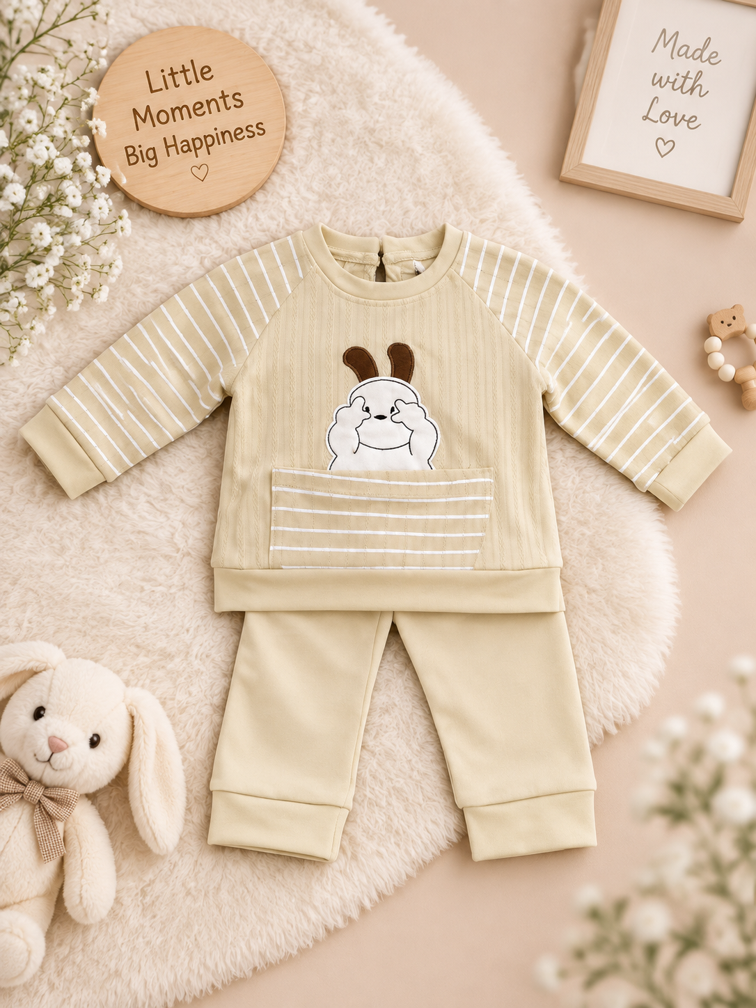 Premium Unisex Fancy Suiting Outfit for Babies – 0 to 12 Months